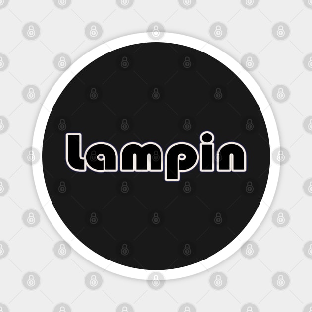 Lampin Retro Magnet by iskybibblle